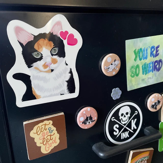 Custom Cat Face Magnets